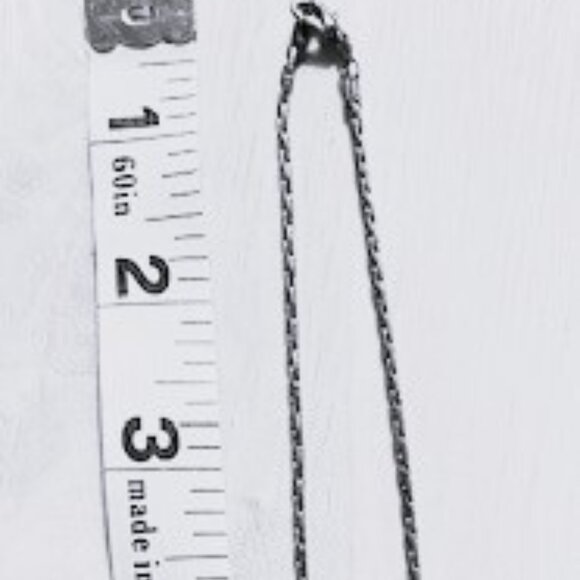 Sterling Silver Cross Pendant with CZ & Marcasite Pendant & Chain - Picture 8 of 8